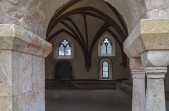 Eberbach Monastery, Cistercian Order, Eltville, Rheingau, Hesse, Germany