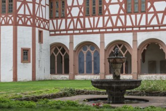Eberbach Monastery, Cistercian Order, Eltville, Rheingau, Taunus, Hesse, Germany