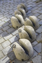 Concrete bicycle stand, Friesach, Carinthia, Austria