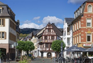 Die Altstadt von Kirn, einer Gemeinde im Landkreis Bad Kreuznach. Kirn, Rheinland-Pfalz,