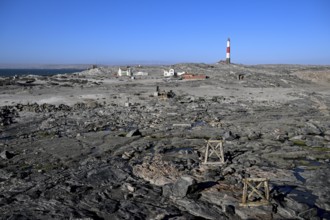 Leuchtturm von 1915, Dias Point oder Diaz Point, Lüderitz-Halbinsel, Region Karas, Namibia