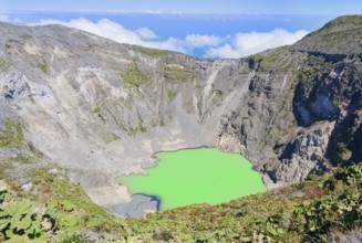 Irazu volcano, Irazu Volcano National Park. Cartago Province, Costa Rica