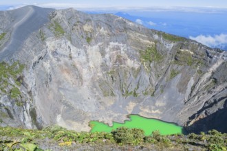 Irazu volcano, Irazu Volcano National Park. Cartago Province, Costa Rica