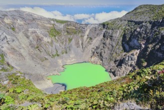 Irazu volcano, Irazu Volcano National Park. Cartago Province, Costa Rica