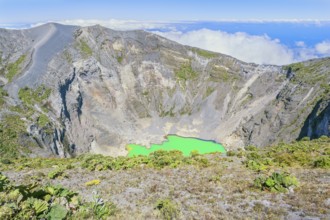 Irazu volcano, Irazu Volcano National Park, Cartago Province, Costa Rica