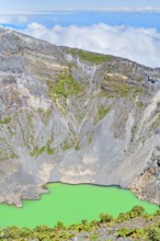 Irazu volcano, Irazu Volcano National Park, Cartago Province, Costa Rica