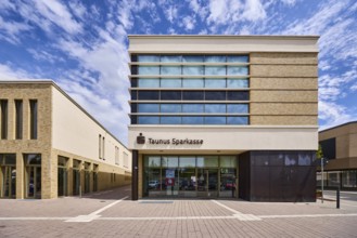 Taunus Sparkasse Anstalt des öffentlichen Rechts, moderne Architektur, Geschäftsgebäude,