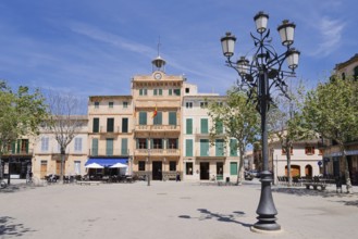 Town hall and restaurant, Llucmajor, Majorca, Balearic Islands, Spain