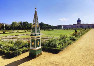 Charlottenburg Palace Gardens, also known as the Palace Park, baroque gardens, Charlottenburg