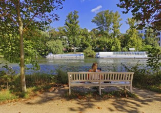 Charlottenburg Palace Gardens, also known as palace gardens, recreational area on the River Spree,