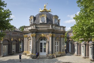 New Palace, Temple of the Sun, Hermitage, Bayreuth, Upper Franconia, Franconia, Bavaria, Germany