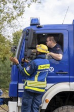 Rescue and recovery of people after a drone attack on residential buildings in a civil defence