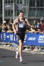 Emiel Berghout (NED), later in 31st place, at KM38 in front of Potsdamer Platz at the 51st BMW