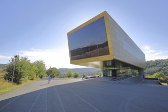 Ark Visitor Centre, archaeological museum, modern building, Nebra, Saxony-Anhalt, Germany