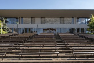 Basilica of Our Lady of Beauraing, Notre-Dame de Beauraing sanctuary, place of pilgrimage and