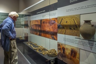 Het Toreke museum with Gallo-Roman finds in former 19th century prison at the Grote Markt in the