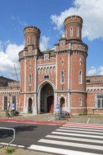 Centrale gevangenis van Leuven, 1860 central prison, penitentiary in the city Louvain in Neo-Tudor