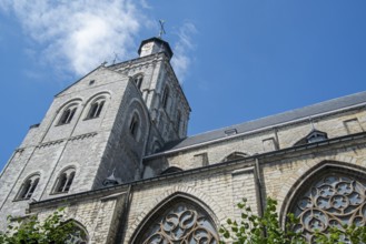 12th century Romanesque Revival Church of Saint-Germain, Sint-Germanuskerk in the city Tienen,