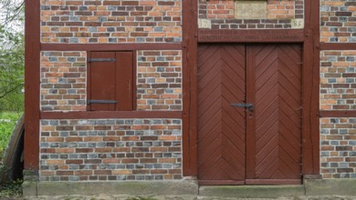 Huning'sche Wassermühle entrance, Vreden Farmhouse Museum, now kult Westmünsterland, Vreden,