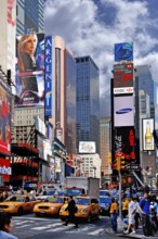Traffic at Times Square, Manhattan, New York City, USA