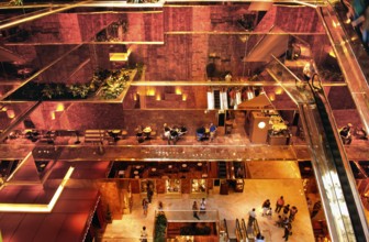 Floors in Trump Tower, New York City, USA