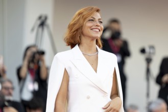 Venice, Italy - 2 September 2025: Federica Zacchia during the red carpet of - A house of Dynamite -