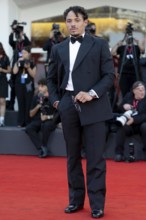 Venice, Italy - 2 September 2025: Anthony Ramos Martinez during the red carpet of - A house of