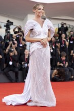 Venice, Italy - 2 September 2025: Varinelli Virginia during the red carpet of - A house of Dynamite