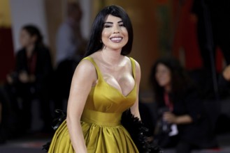 Venice, Italy - 3 September 2025: Tamar Vashalomidze during the red carpet of - Cartier Glory To