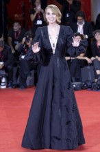 Venice, Italy - 3 September 2025: Emanuela Fanelli during the red carpet of - Cartier Glory To The