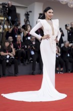 Venice, Italy - 1 September 2025: Zarina Yeva during the red carpet of - The Smashing Machine -