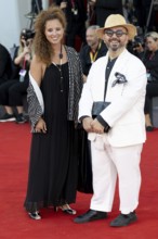 Venice, Italy - 3 September 2025: Guests during the red carpet of - Duse - during the 82nd Venice