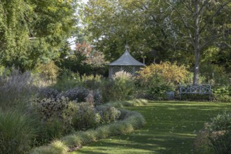 District educational garden, Burgsteinfurt, Muensterland, North Rhine-Westphalia, Germany