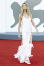 Venice, Italy - 3 September 2025: Stella Maxwell during the red carpet of - Duse - during the 82nd