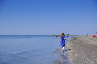 Spiagga Costa Azzurra, Grado beach, Grado, Julian Friuli, Adriatic Sea, Italy