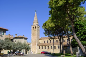 Early medieval Basilica di Sant'Eufemia, Grado, Julian Friuli, Adriatic Sea, Italy