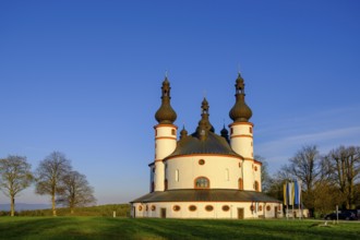 Pilgrimage church, Dreifaltigkeitskirche Kappl, near Waldsassen, Upper Palatinate, Bavaria, Germany