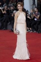 Venice, Italy - 3 September 2025: Gaja Masciale during the red carpet of - Duse - during the 82nd