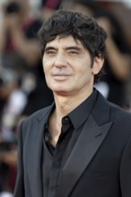 Venice, Italy - 3 September 2025: Pietro Marcello during the red carpet of - Duse - during the 82nd