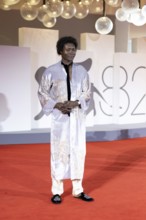 Venice, Italy - 3 September 2025: Benjamin Clementine during the red carpet of - Cartier Glory To