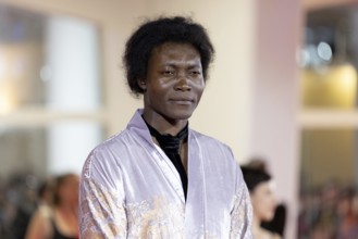 Venice, Italy - 3 September 2025: Benjamin Clementine during the red carpet of - Cartier Glory To