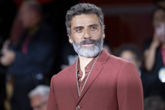 Venice, Italy - 3 September 2025: Oscar Isaac during the Red Carpet of - Cartier Glory To The