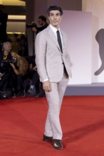 Venice, Italy - 3 September 2025: Louis Cancelmi during the red carpet of - Cartier Glory To The