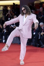 Venice, Italy - 3 September 2025: Jason Momoa during the red carpet of - Cartier Glory To The