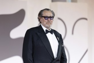 Venice, Italy - 3 September 2025: Julian Schnabel during the Red Carpet of - Cartier Glory To The