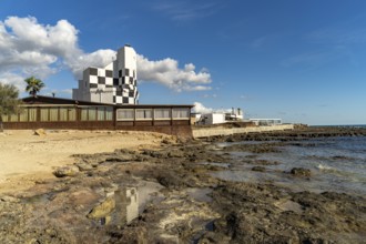 The lighthouse of Torre San Giovanni, Apulia, Italy