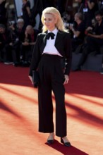 Venice, Italy - 3 September 2025: Sabine Getty during the red carpet of - The Voice Of Hind Rajab -