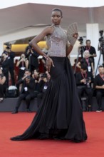 Venice, Italy - 1 September 2025: Maria Borges during the red carpet of - The Smashing Machine -