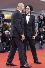 Venice, Italy - 1 September 2025: Mark Kerr, Benny Safdie during the Red Carpet of - The Smashing