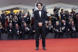 Venice, Italy - 1 September 2025: Benny Safdie during the red carpet of - The Smashing Machine -